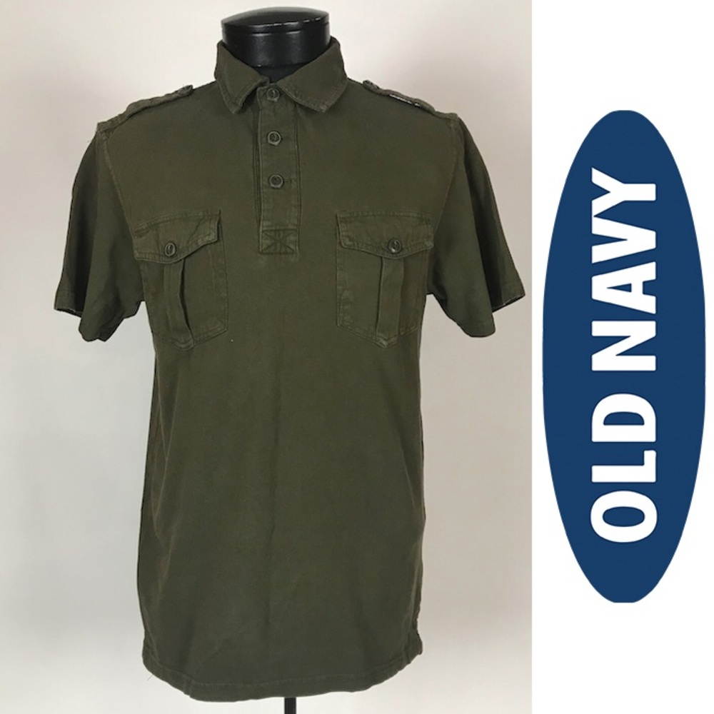 Old navy polo buttoned shirt